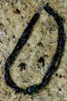 4 strand navy Miyoki glass seed bead necklace