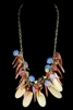 Shell and bead necklace